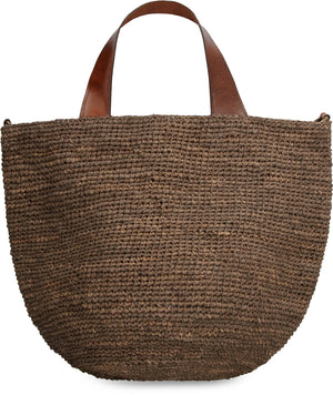 Mirozy raffia tote bag-1